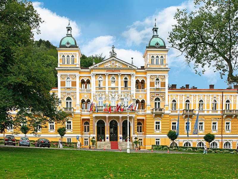 Exterier hotel Nové Lázně