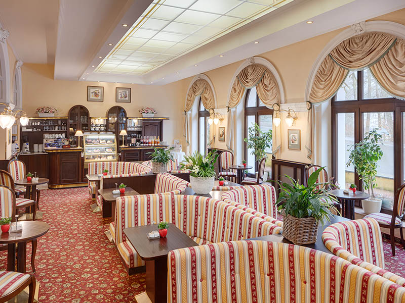 Vídeňská kavárna hotel Nové Lázně