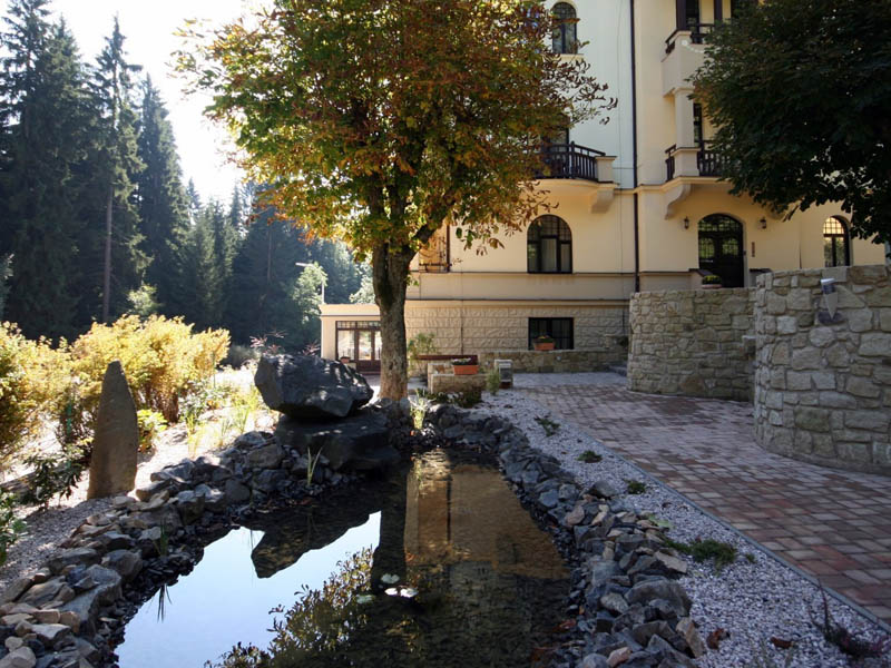 Zahrada hotel ST. Moritz