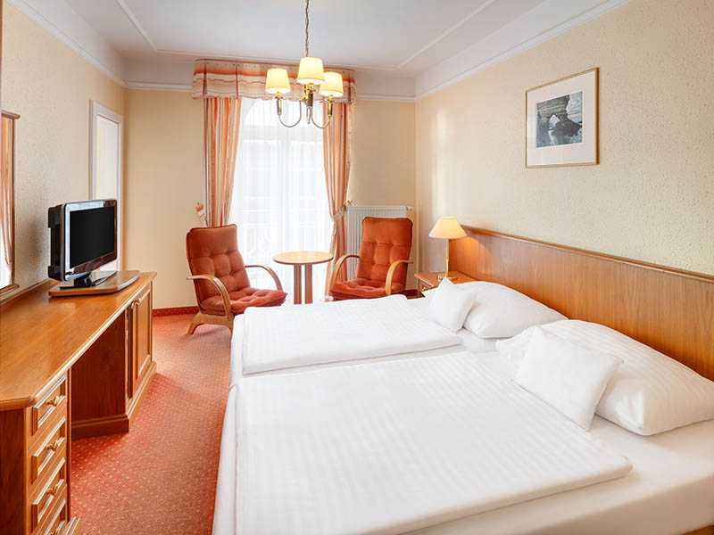 Dvoulůžkový pokoj Komfort plus hotel Vltava