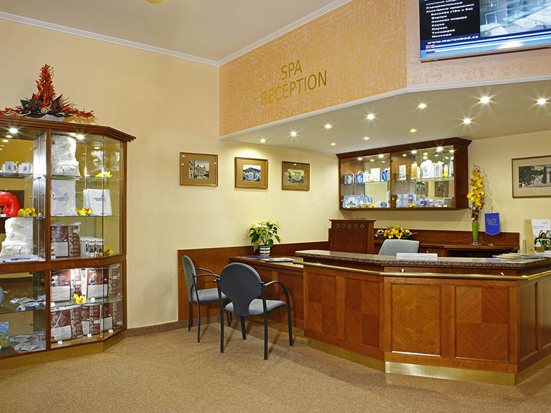 Spa recepce hotel Vltava