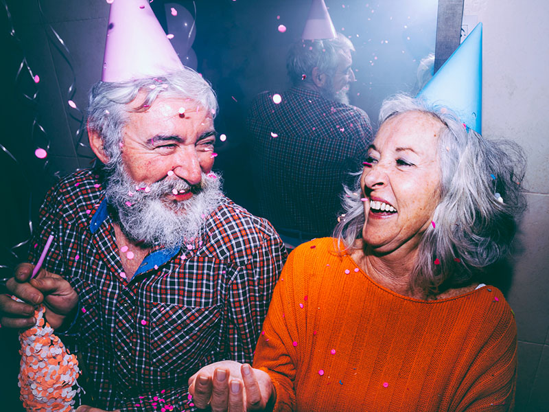 Minikur mit Silvesterfeier