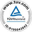 TUV verified badge